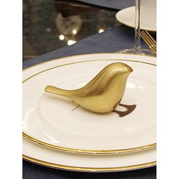 Amazon.co.jp: 金属製の鳥の像, 銅鳥フィギュア金鳥の装飾小さな